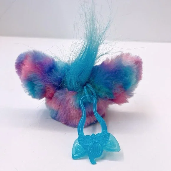 Furby Furblets Keychain Clips Charms Mini Stuffed Plush Toys 3" Inch Pink Purple - Picture 6 of 8